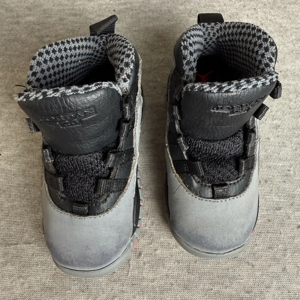 Nike Air Jordan Children‎ Toddler Size 6C Shoes Black Gray 310808-023